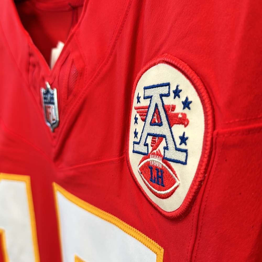 Patrick Mahomes Kansas City Chiefs Nike Vapor F.U.S.E Elite Authentic Jersey 40 - Picture 3 of 10